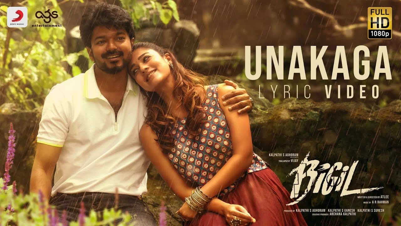 Unakaga Song Lyrics Bigil